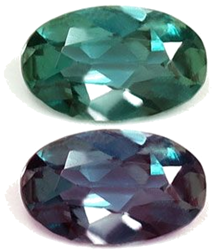 0.18 carat GREEN Oval Alexandrite (1)