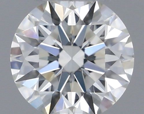 0.23 carat I-VVS2 Excellent cut Natūralus Round Deimantas (1)