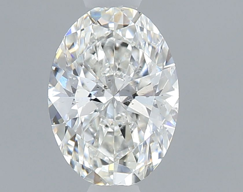 0.5 carat G-SI2 Natūralus Oval Deimantas (1)