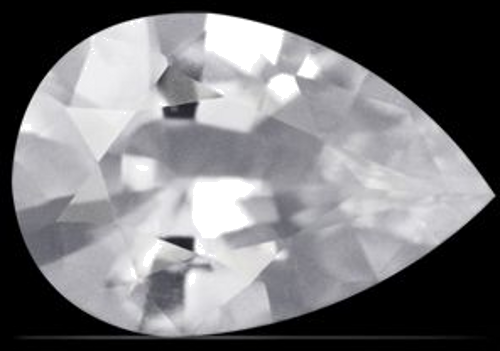 0.59 carat WHITE Pear Safyras (1)