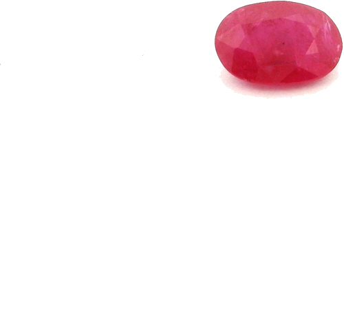 0.61 carat RED Oval Rubinas (1)