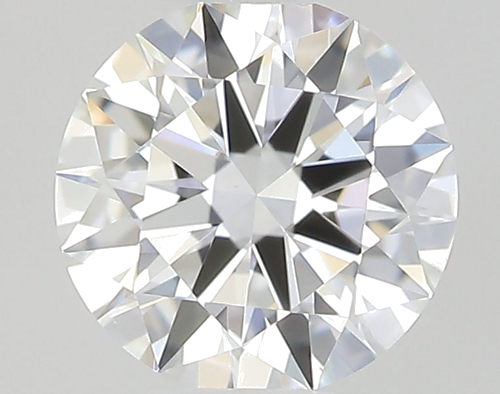 0.34 carat F-VVS2 Excellent cut Natūralus Round Deimantas (1)