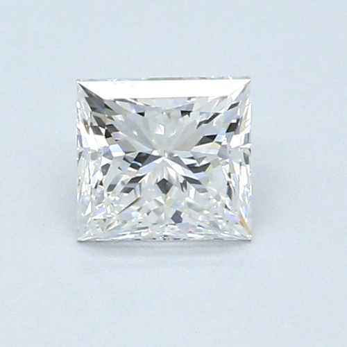 0.7 carat E-VVS2 Natūralus Princess Deimantas (1)