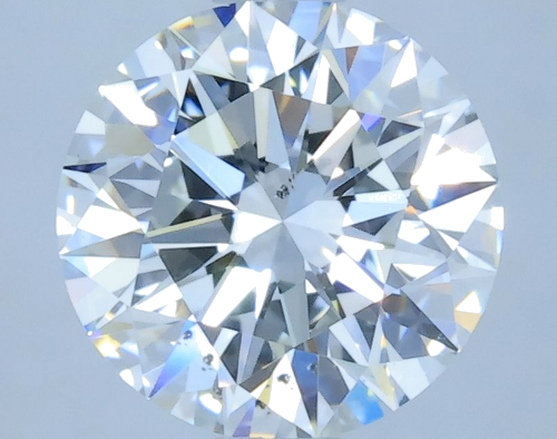 1.11 carat F-SI1 Excellent cut Natūralus Round Deimantas (1)