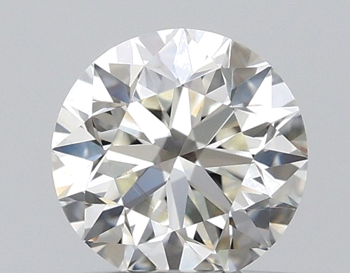 0.5 carat J-VVS2 Very Good cut Natūralus Round Deimantas (1)