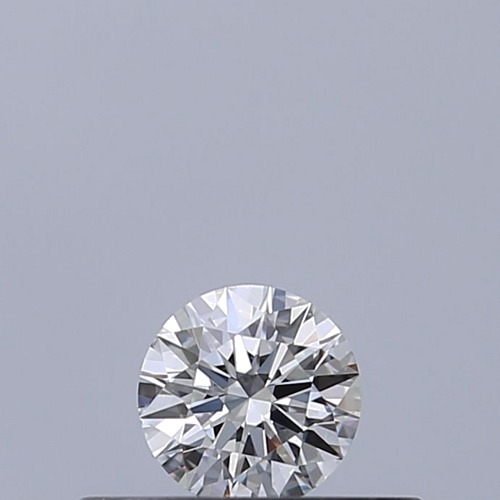 0.19 carat E-VVS2 Excellent cut Natūralus Round Deimantas (1)