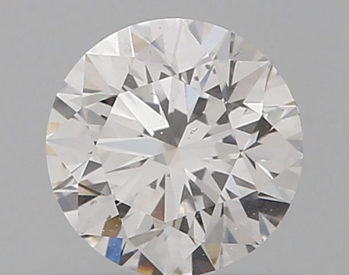 0.59 carat E-SI1 Excellent cut Natūralus Round Deimantas (1)