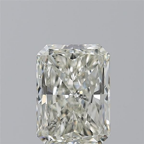 2.51 carat J-SI2 Natūralus Radiant Deimantas (1)