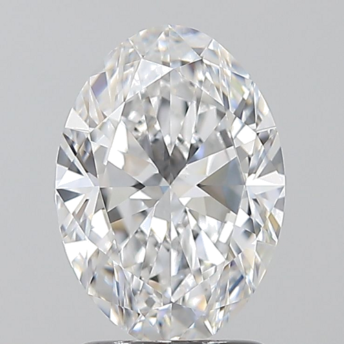 1.7 carat D-VS1 Natūralus Oval Deimantas (1)