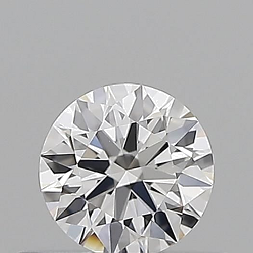 0.39 carat D-VVS1 Excellent cut Natūralus Round Deimantas (1)