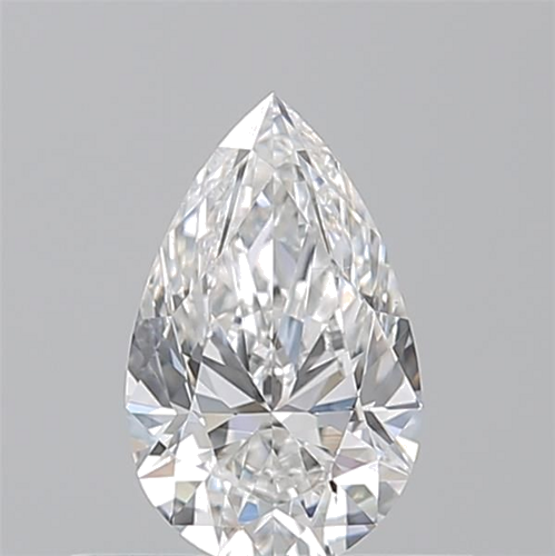 0.51 carat E-VS2 Natūralus Pear Deimantas (1)