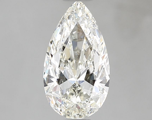 0.91 carat J-SI2 Natūralus Pear Deimantas (1)