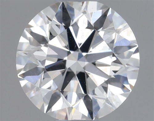 0.41 carat F-SI1 Excellent cut Natūralus Round Deimantas (1)
