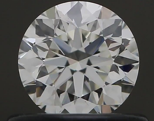 0.51 carat K-VVS1 Very Good cut Natūralus Round Deimantas (1)