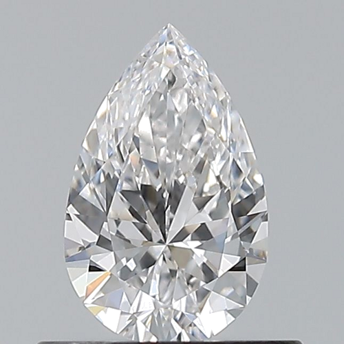0.5 carat E-VS1 Natūralus Pear Deimantas (1)