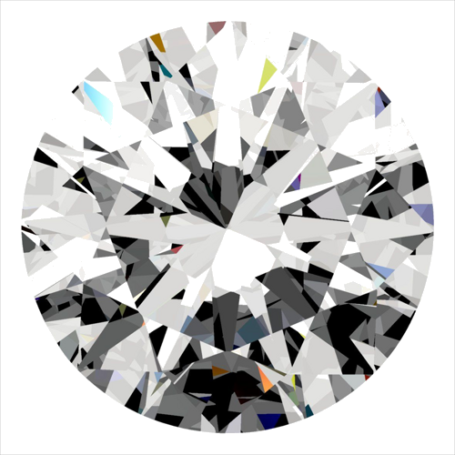 0.31 carat E-VVS1 Excellent cut Natūralus Round Deimantas (1)