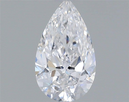 0.51 carat D-VS2 Natūralus Pear Deimantas (1)