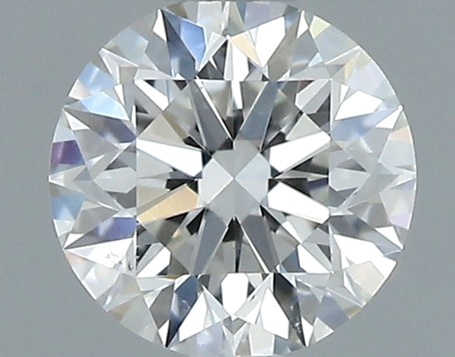 0.45 carat F-SI1 Excellent cut Natūralus Round Deimantas (1)
