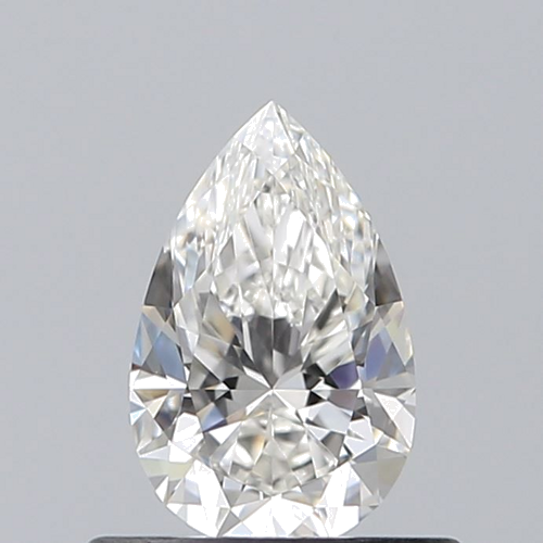 0.5 carat G-VVS1 Natūralus Pear Deimantas (1)