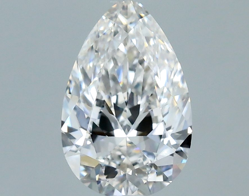 0.5 carat F-VS2 Natūralus Pear Deimantas (1)