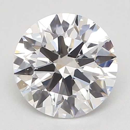 0.53 carat E-SI1 Excellent cut Natūralus Round Deimantas (1)
