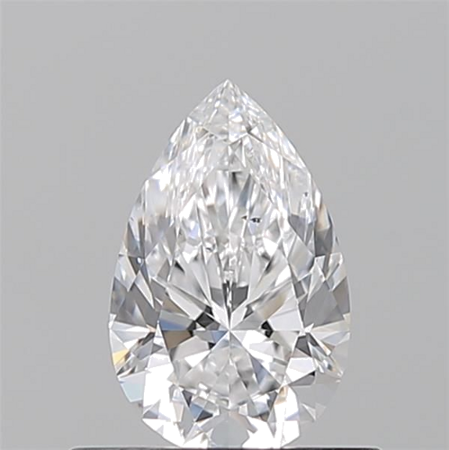 0.5 carat D-SI1 Natūralus Pear Deimantas (1)