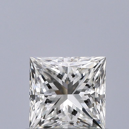 0.54 carat J-VVS1 Natūralus Princess Deimantas (1)