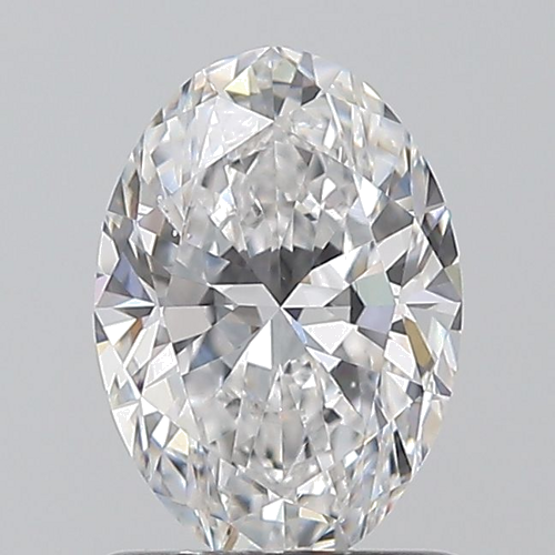 1.01 carat D-SI1 Natūralus Oval Deimantas (1)