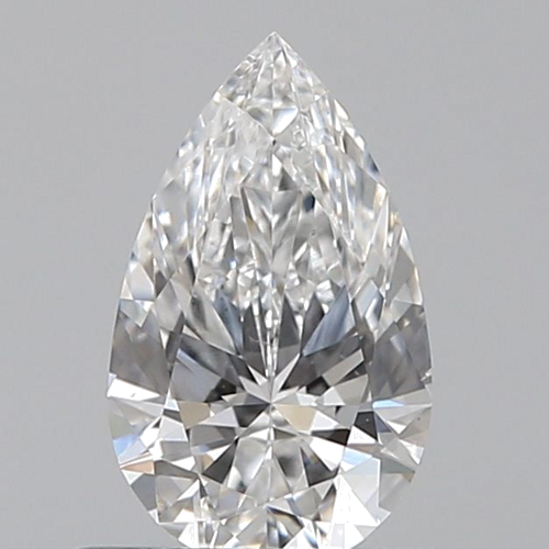 0.5 carat E-VS2 Natūralus Pear Deimantas (1)