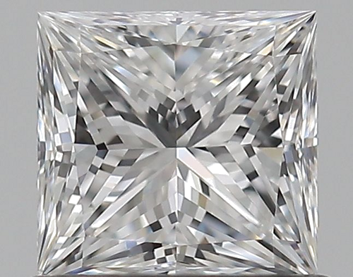 0.7 carat E-VS1 Natūralus Princess Deimantas (1)
