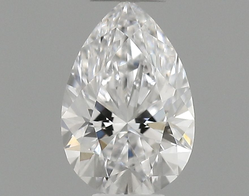 0.28 carat D-VVS2 Natūralus Pear Deimantas (1)