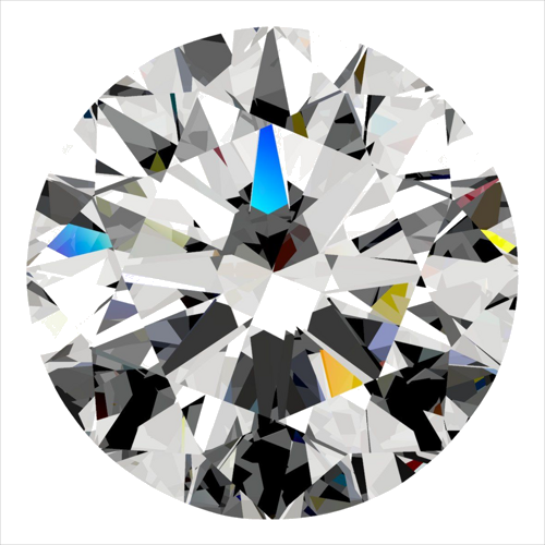 0.3 carat E-VS1 Very Good cut Natūralus Round Deimantas (1)
