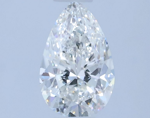 0.4 carat G-VVS1 Natūralus Pear Deimantas (1)