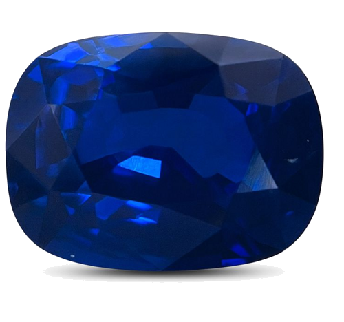 6.29 carat BLUE Cushion Safyras (1)
