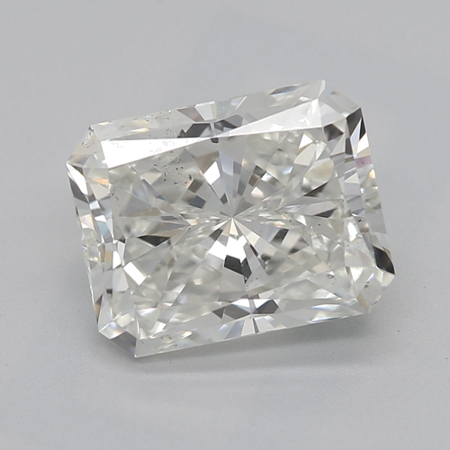 2.01 carat I-SI1 Natūralus Radiant Deimantas (1)