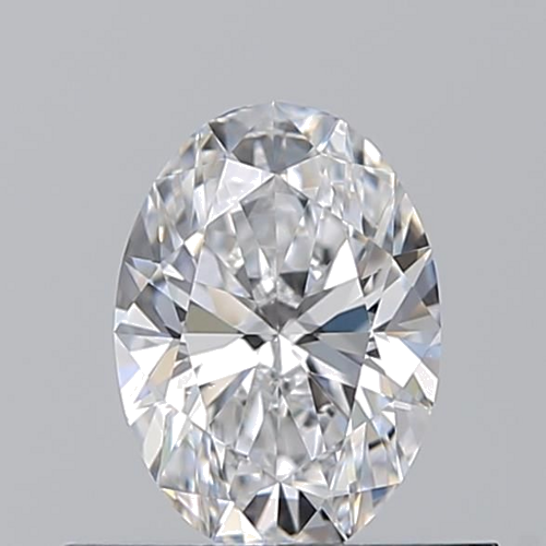 0.5 carat D-VS2 Natūralus Oval Deimantas (1)