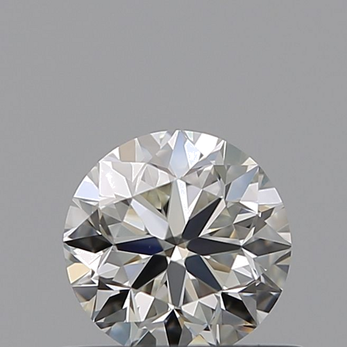 0.5 carat J-VVS2 Very Good cut Natūralus Round Deimantas (1)