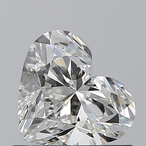 0.78 carat G-VS1 Natūralus Heart Deimantas (1)