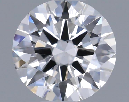 0.42 carat E-VS2 Excellent cut Natūralus Round Deimantas (1)