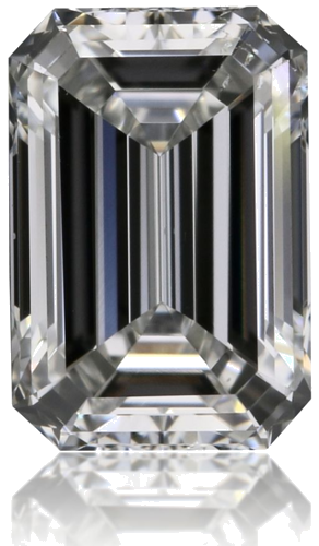 0.4 carat F-SI2 Natūralus Emerald Deimantas (1)