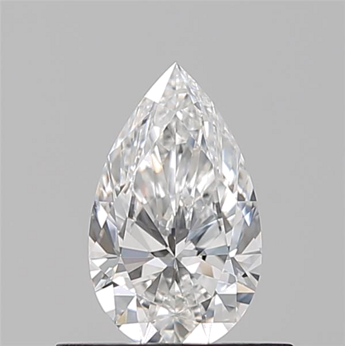 0.5 carat E-VS1 Natūralus Pear Deimantas (1)