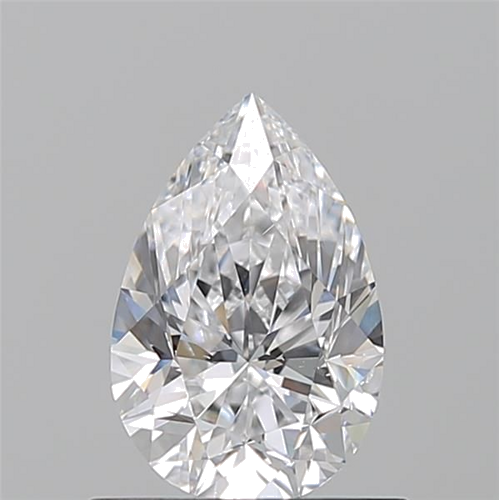 0.7 carat D-VS2 Natūralus Pear Deimantas (1)