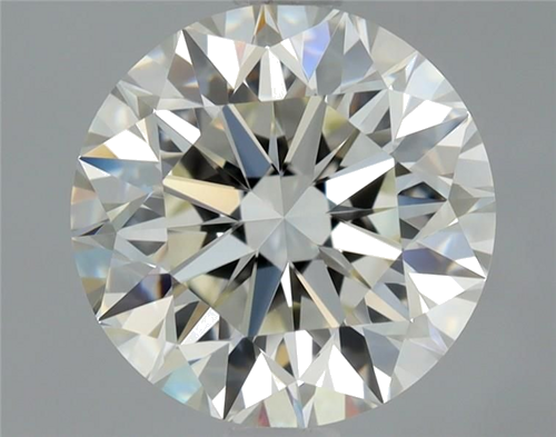 1.52 carat K-VVS1 Very Good cut Natūralus Round Deimantas (1)