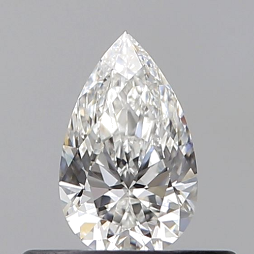 0.32 carat F-IF Natūralus Pear Deimantas (1)