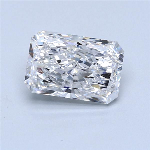 2.01 carat D-SI2 Natūralus Radiant Deimantas (1)
