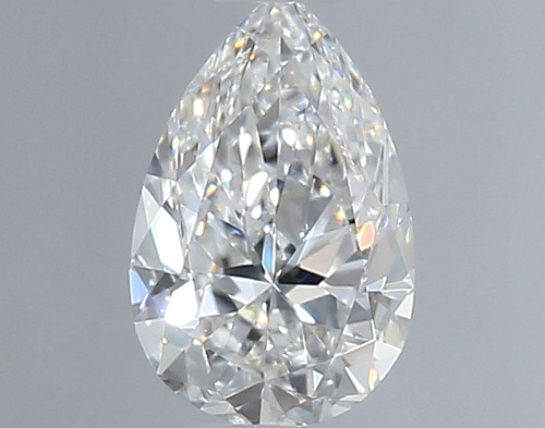 0.4 carat D-IF Natūralus Pear Deimantas (1)