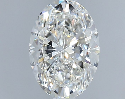 0.9 carat G-SI1 Natūralus Oval Deimantas (1)