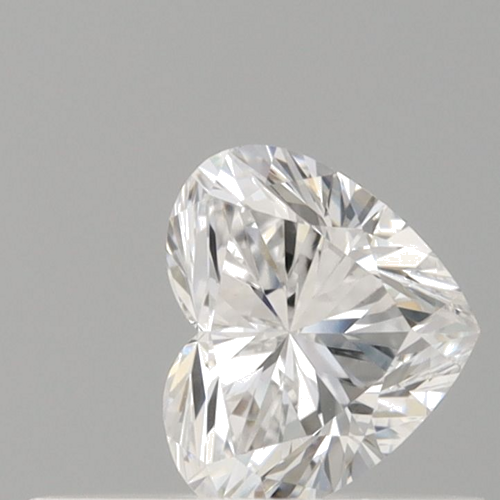 0.31 carat D-VVS1 Natūralus Heart Deimantas (1)