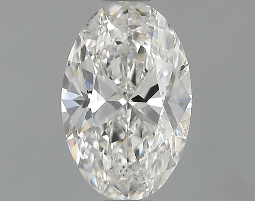 0.5 carat F-SI1 Natūralus Oval Deimantas (1)