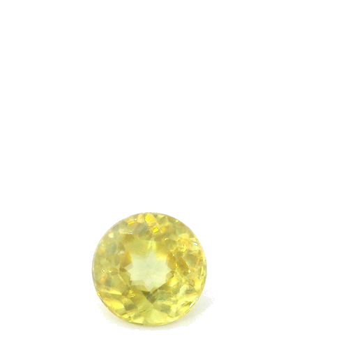 0.66 carat YELLOW Round Sphene (1)